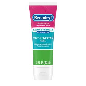 Benadryl Extra Strength Anti-Itch Topical Analgesic Gel; 3.5 fl oz