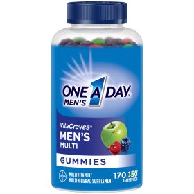 One A Day Men's Gummy Multivitamin for Men; 170 Count