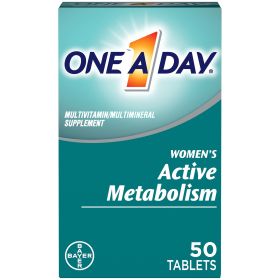 One A Day Women's Active Metabolism Multivitamin Tablets; 50 Count