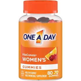 One A Day Women's Gummy Multivitamin for Women; 80 Count