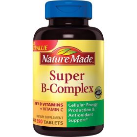 Nature Made Super B-Complex Dietary Supplement Tablets; 390 Count