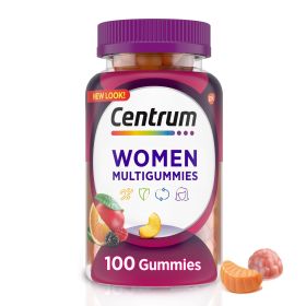 Centrum Multigummies Gummy for Women; Multivitamin/Multimineral Supplement; 100 Count