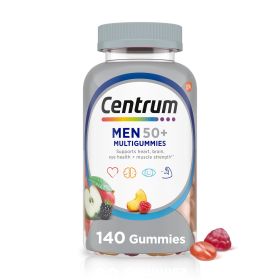 Centrum Multigummies for Men 50 Plus; Multivitamin/Multimineral Supplement; 140 Count