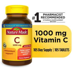 Nature Made Extra Strength Vitamin C 1000 mg Tablets; 105 Count