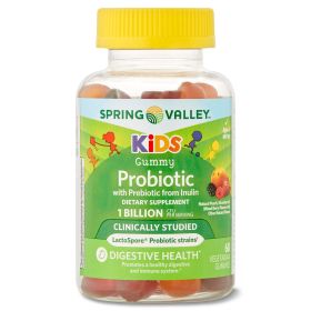 Spring Valley Kids' Probiotic + Prebiotic Vegetarian Gummies; 60 Count