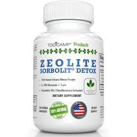 Zeolite Detox Capsules 120 Zeolite Capsules 1 2 µm Clinoptilolite Zeolite Detox 2 Months Supply Zeolite Clinoptilolite Capsules Zeolite Sorbolit Deto