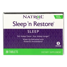 Natrol Sleep 'n Restore - 20 Tablets