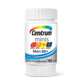 Centrum Silver Multivitamin for Men 50 Plus and Mineral Supplement Tablets; 160 Count (Brand: Centrum)