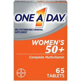 One A Day Women's 50+ Multivitamin Tablets for Women; 65 Count (Brand: One A Day)